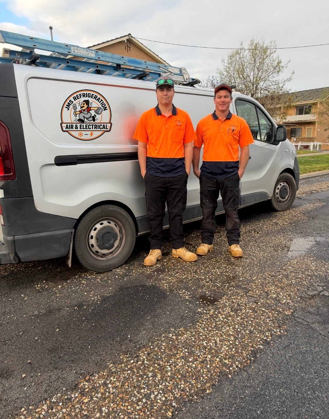 JMS Refrigeration Air & Electrical Service Van